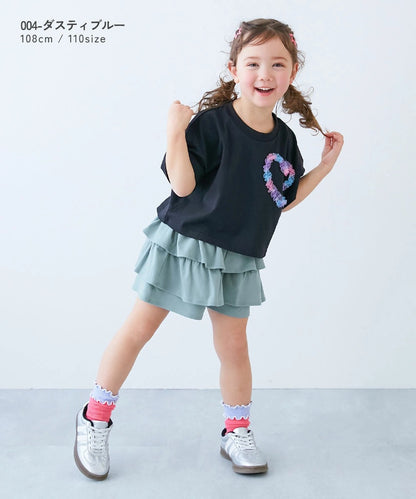 日本童裝 dev!rock 層疊裙褲 100-140cm 女童款 PANTS 夏季