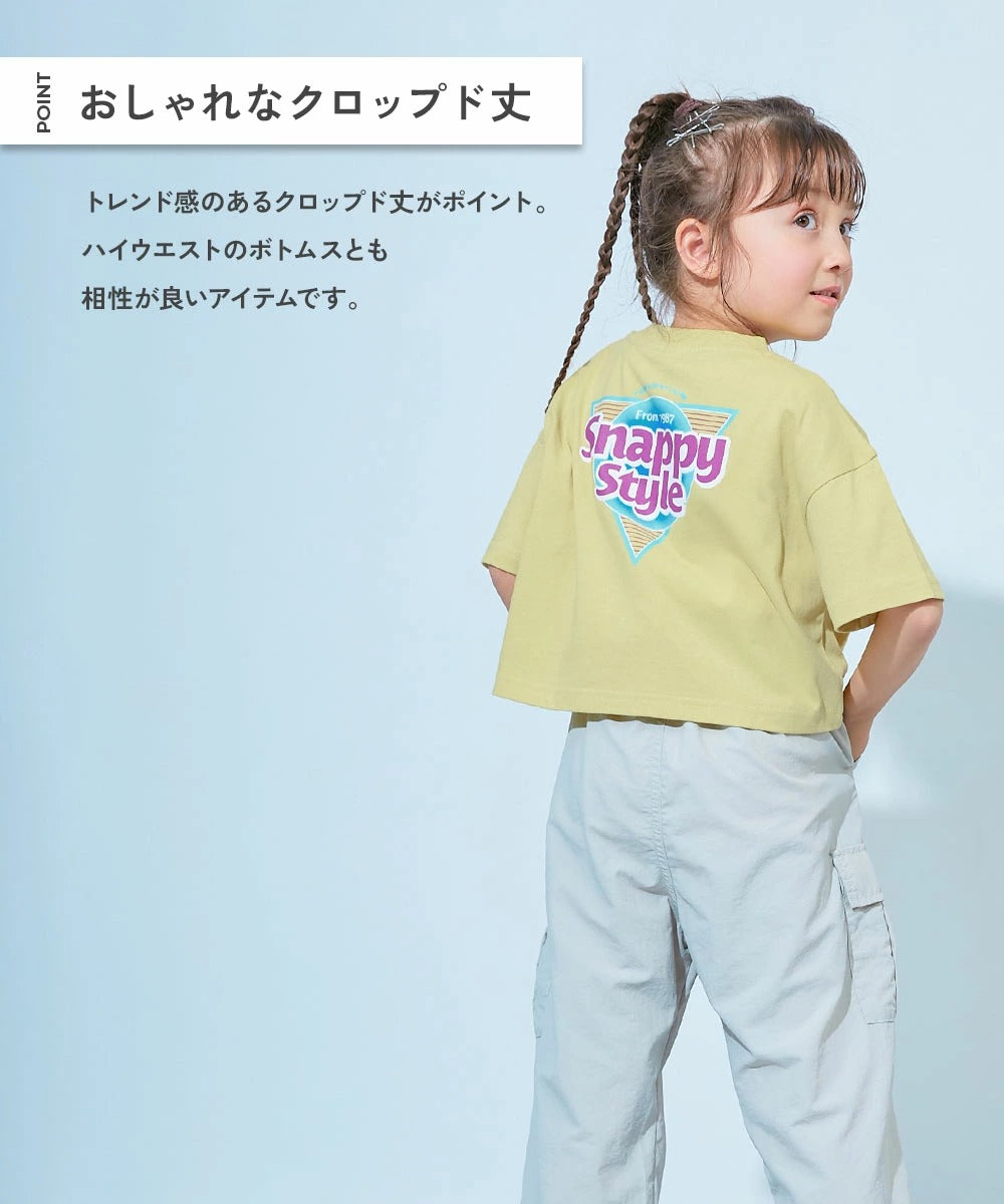 日本童裝 dev!rock 印花短袖上衣 100-160cm 女童款 夏季 TOPS