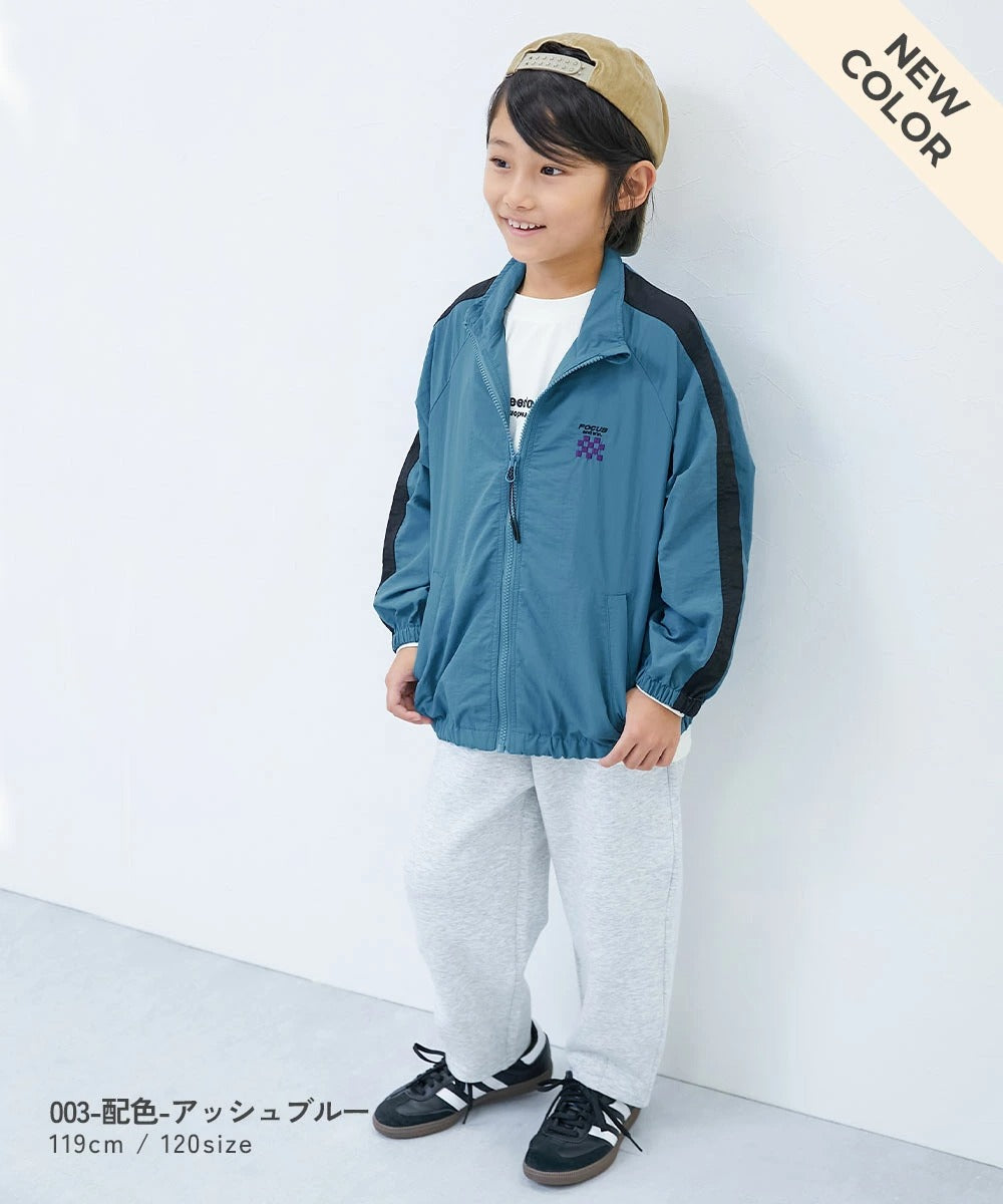 Japanese children's clothing dev!rock waterproof series stand collar thin jacket 100-160cm boys/girls spring and summer outerwear