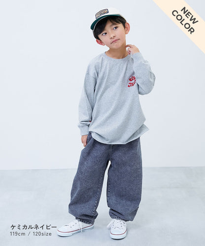 日本童裝 dev!rock 寬鬆牛仔褲 100-160cm 男童款/女童款 PANTS 春季