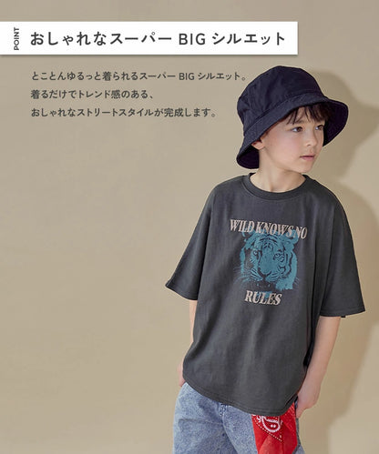 日本童裝 dev!rock 印花短袖上衣 100-160cm 男童款/女童款 TOPS 夏季