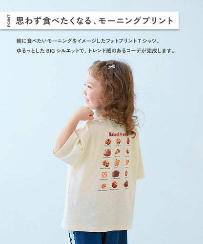 日本童裝 dev!rock 照片印花短袖上衣 100-160cm 女童款 TOPS 夏季