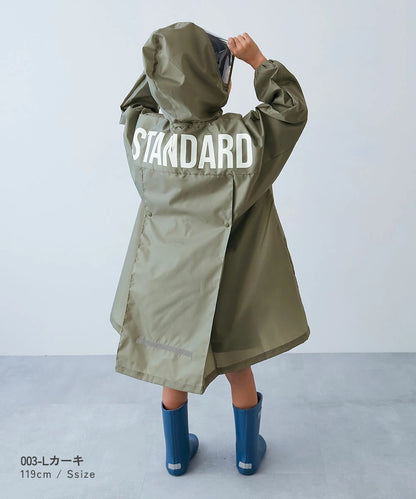 Japanese children's clothing dev!rock waterproof series stand collar thin jacket 100-160cm boys/girls spring and summer outerwear