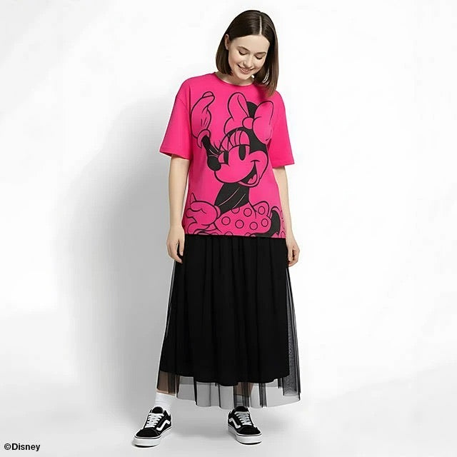 Japanese BDL x Disney parent-child print tops (80-150cm) for boys and girls (summer TOPS) 
