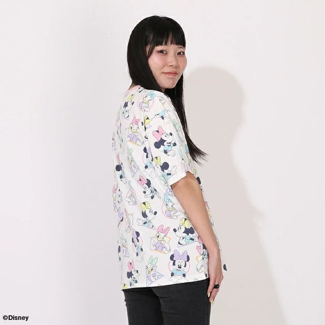 Japanese BDL x Disney parent-child print tops (80-150cm) for boys and girls (summer TOPS) 