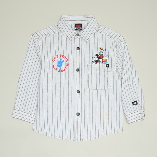 Japanese BDL x Disney parent-child print tops (80-150cm) for boys and girls (summer TOPS) 