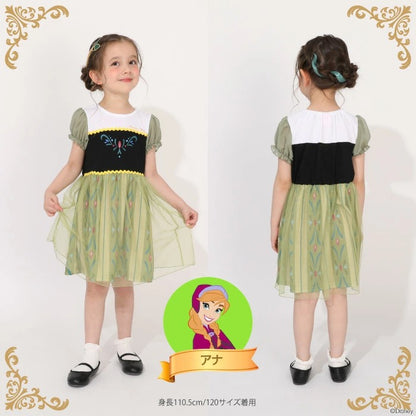 日本童裝 BDL x Disney Princess公主連身裙 90-130cm 女童款 夏季 DRESSES