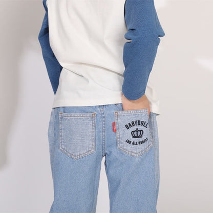 日本童裝 BDL 牛仔長褲 90-140cm 男童款 夏季 PANTS