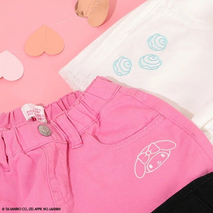 Japanese BDL x Disney parent-child print tops (80-150cm) for boys and girls (summer TOPS) 