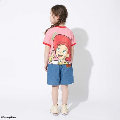 Japanese BDL x Disney parent-child print tops (80-150cm) for boys and girls (summer TOPS) 