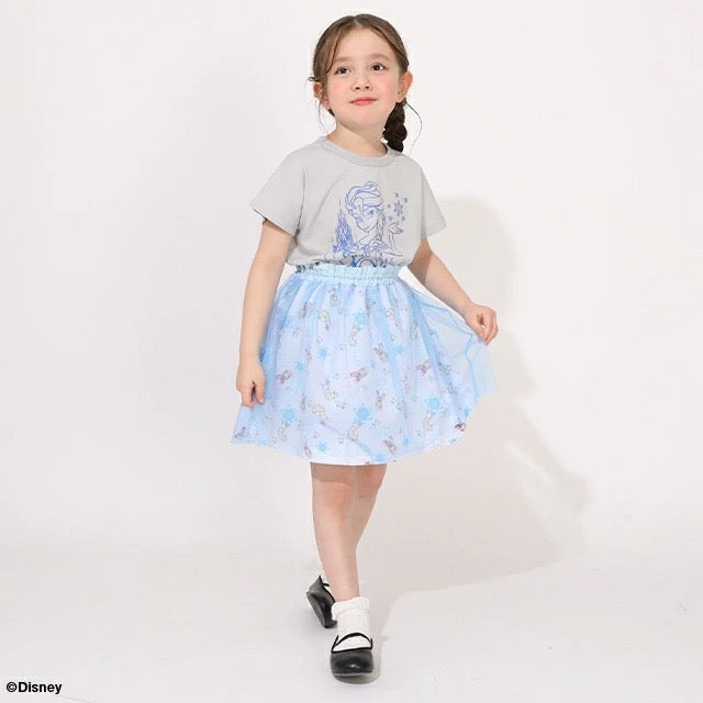 Japanese BDL x Disney parent-child print tops (80-150cm) for boys and girls (summer TOPS) 