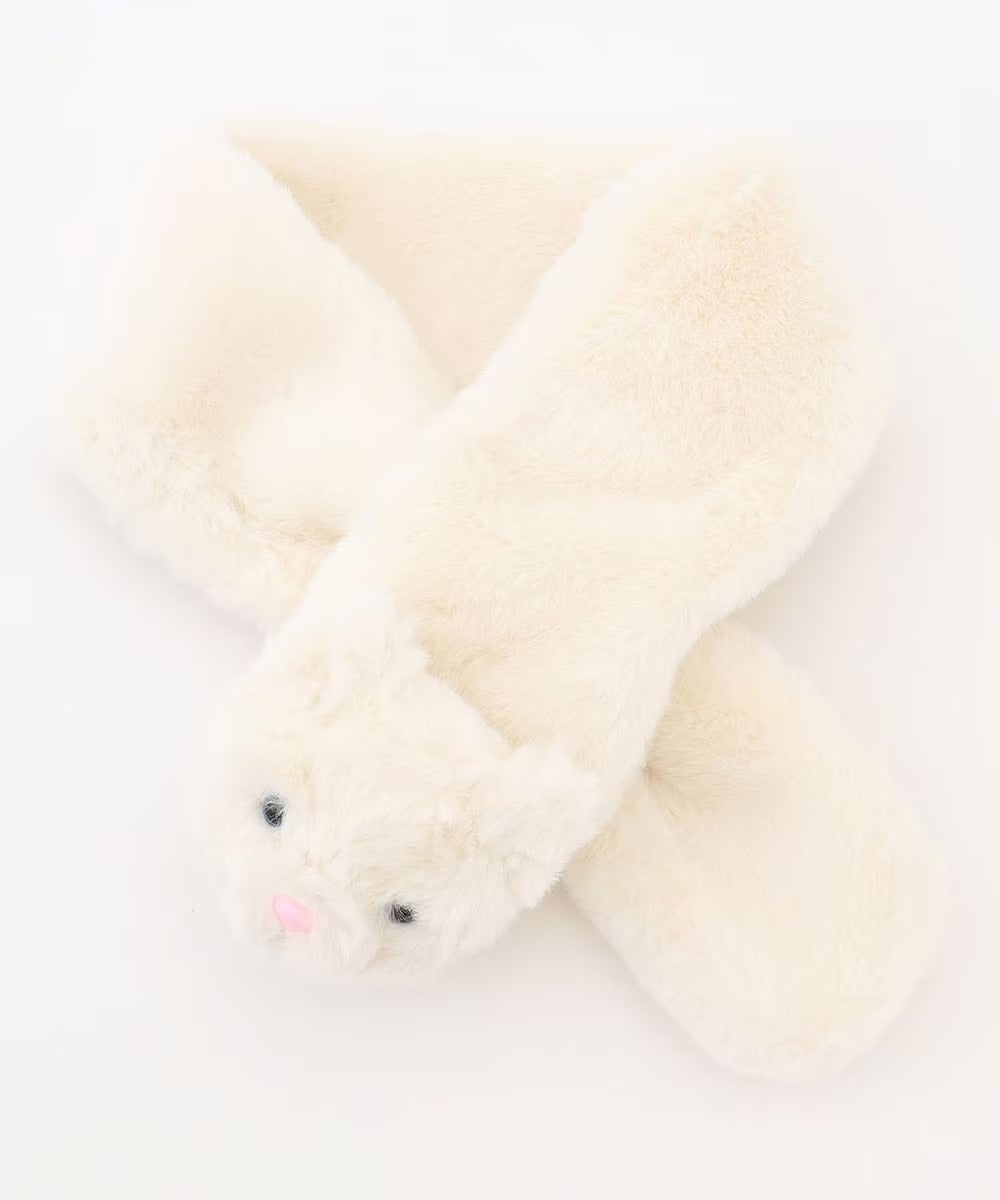 日本直送 aF#a325 可愛動物頸巾 頸巾系列