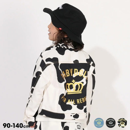 Japanese BDL x Disney parent-child print tops (80-150cm) for boys and girls (summer TOPS) 