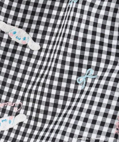 日本童裝 aF#a325 x Sanrio Cinnamoroll 刺繡圖案短褲 100-150cm 女童款 夏季 PANTS