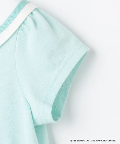 日本童裝 aF#a325 x Sanrio Cinnamoroll 2Way 領可拆 水手領連身裙 100-150cm 女童款 夏季 DRESSES