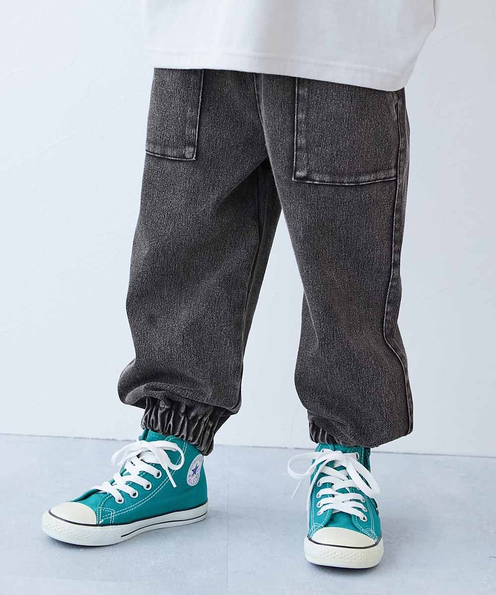 日本童裝 dev!rock 牛仔風格運動長褲 100-160cm 男童款 秋季 PANTS