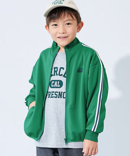 日本童裝 dev!rock 側條紋運動外套 100-160cm 男童款/女童款 秋季 OUTERWEAR