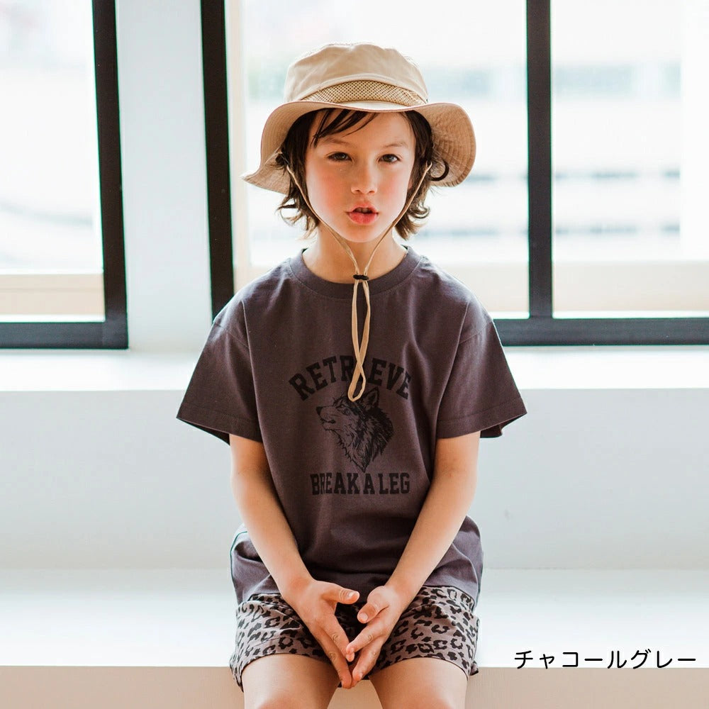 日本童裝 Branshes 印花短袖上衣 80-150cm 男童款 夏季 TOPS