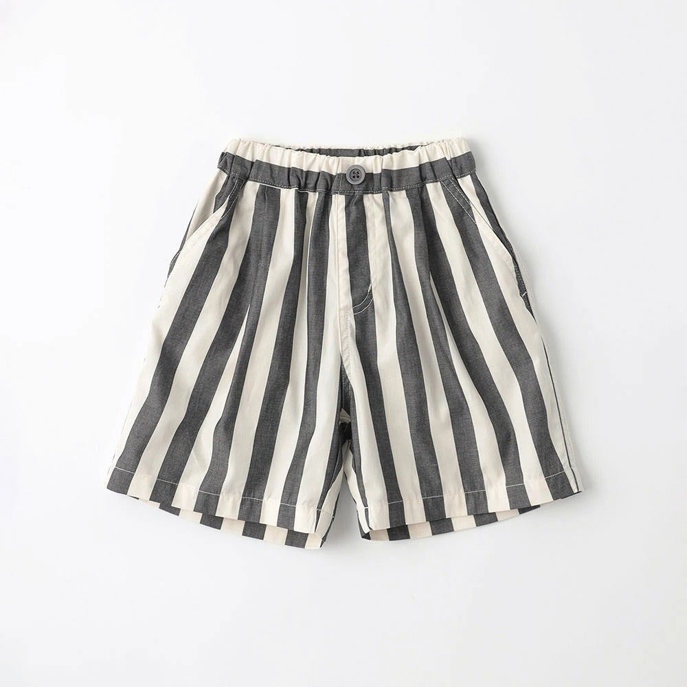 日本童裝 Branshes 條紋短褲 80-150cm 男童款 夏季 PANTS