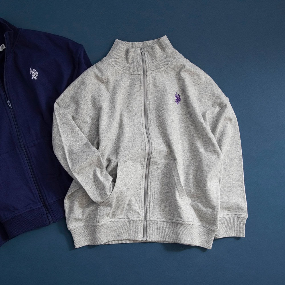 日本童裝 Branshes 【U.S. POLO ASSN.】刺繡立領外套 90-150cm 男童款 夏季 TOPS