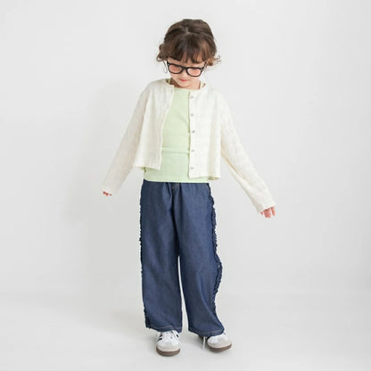 日本童裝 Branshes 防UV 皺皺外套 80-150cm 女童款 夏季 OUTERWEAR