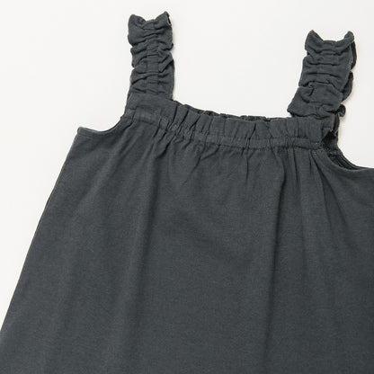 日本童裝 Branshes 接觸冷感 荷葉邊吊帶背心 80-150cm 女童款 夏季 TOPS