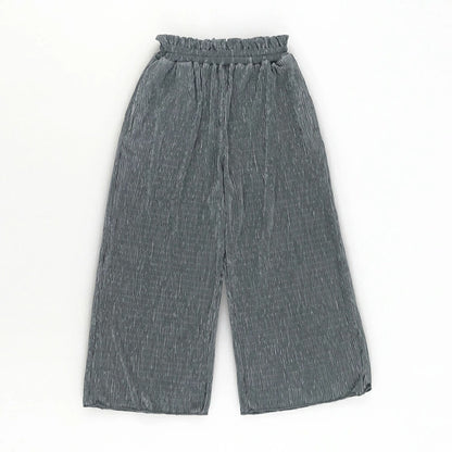 日本童裝 Branshes 接觸冷感 寬鬆闊腿褲 80-150cm 女童款 夏季 PANTS