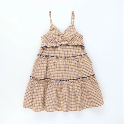 日本童裝 Branshes 吊帶連身裙 90-150cm 女童款 夏季 DRESSES