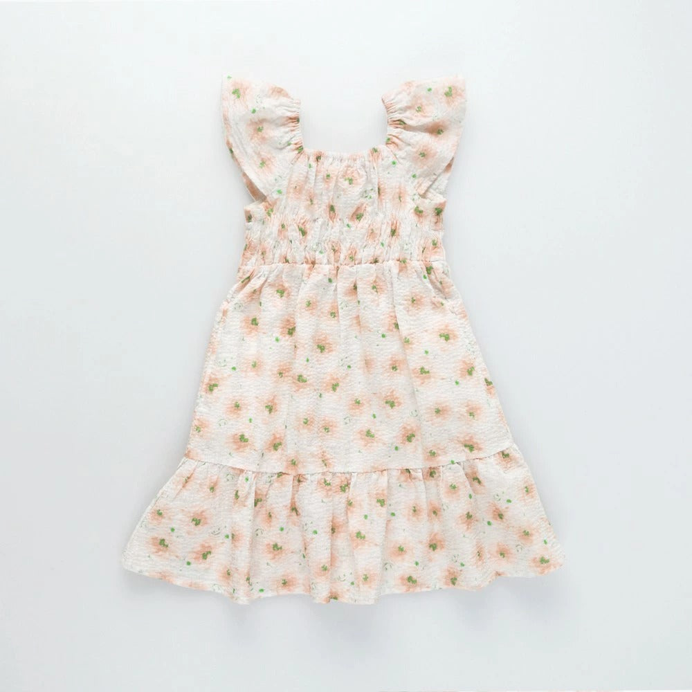 日本童裝 Branshes 碎花連身裙 80-150cm 女童款 夏季 DRESSES