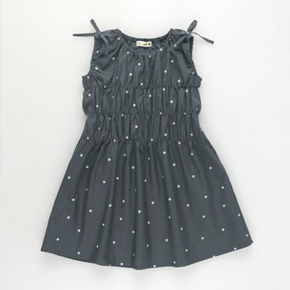 日本童裝 Branshes 接觸冷感 皺褶連身裙 80-150cm 女童款 夏季 DRESSES