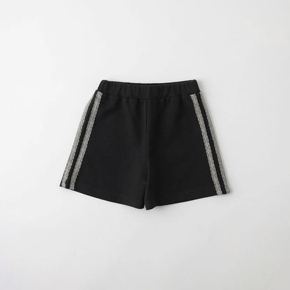 日本童裝 Branshes 側線短褲 80-150cm 女童款 夏季 PANTS