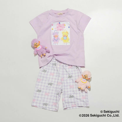 日本童裝 Branshes x monchhichi 睡衣 80-150cm 男童款/女童款 夏季 睡衣系列  TOPS PANTS