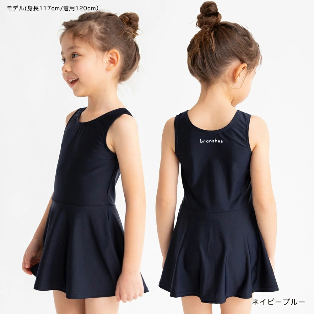 日本童裝 Branshes 連體泳衣 120-150cm 女童款 夏季 夏日玩水泳衣特輯