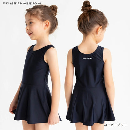 日本童裝 Branshes 連體泳衣 120-150cm 女童款 夏季 夏日玩水泳衣特輯