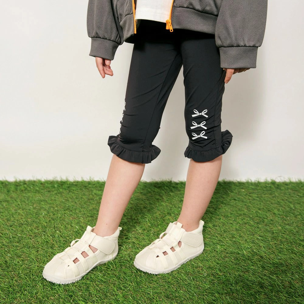 日本童裝 Branshes 接觸冷感 防UV 荷葉邊印花短褲 80-130cm 女童款 夏季 PANTS