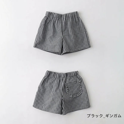日本童裝 Branshes 滿印休閒短褲 100-150cm 女童款 夏季 PANTS