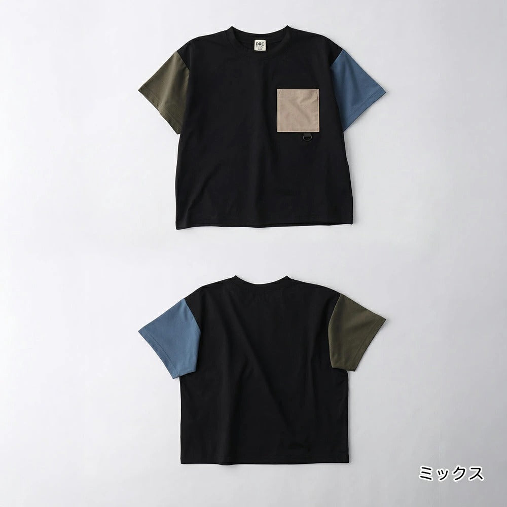 日本童裝 Branshes 速乾系列 抗皺 山系短袖上衣 120-150cm 男童款 夏季 TOPS