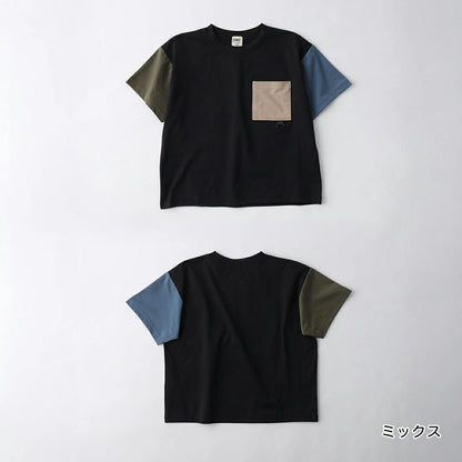 日本童裝 Branshes 速乾系列 抗皺 山系短袖上衣 120-150cm 男童款 夏季 TOPS