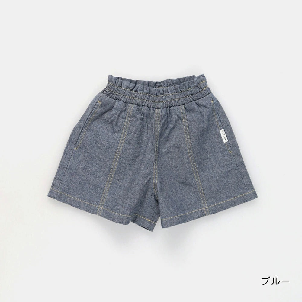 日本童裝 Branshes【Ou? by EDWIN】牛仔喇叭短褲 90-150cm 女童款 夏季 PANTS