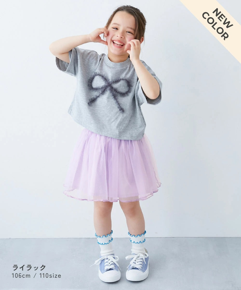 日本童裝 dev!rock 飄逸薄紗短裙 80-140cm 女童款 夏季 SKIRTS
