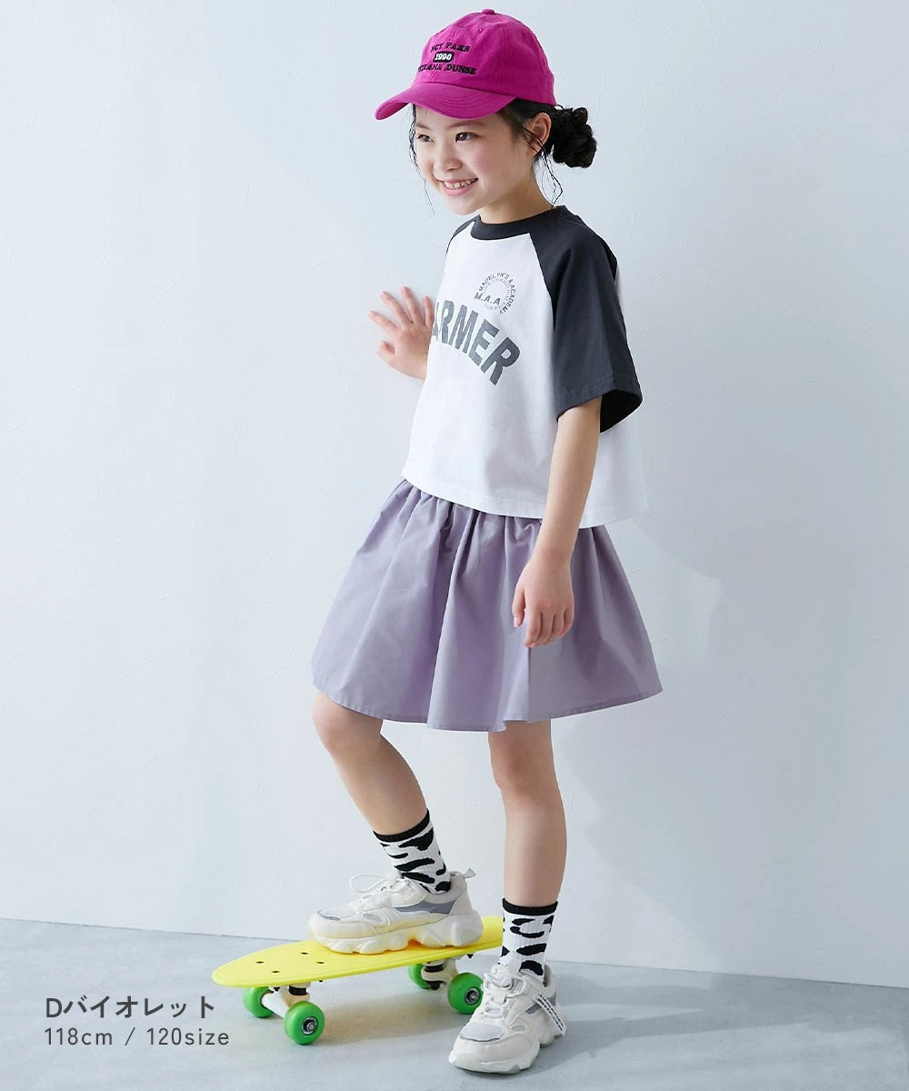 日本童裝 dev!rock 柔軟休閒短裙 80-160cm 女童款 夏季 SKIRTS