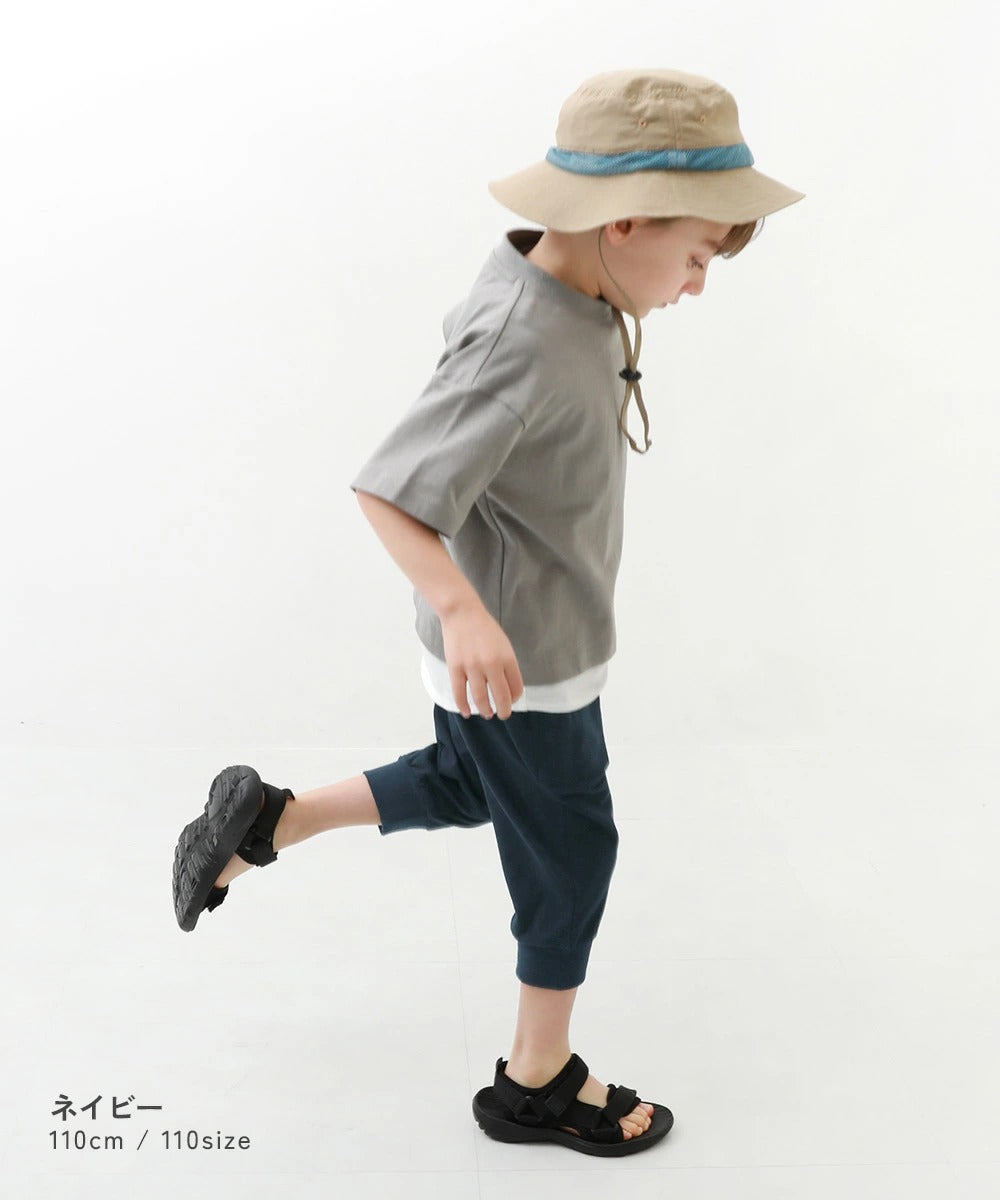 日本童裝 dev!rock 羅紋七分褲 80-160cm 男童款/女童款 PANTS 夏季