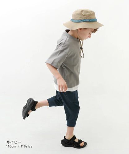 日本童裝 dev!rock 羅紋七分褲 80-160cm 男童款/女童款 PANTS 夏季