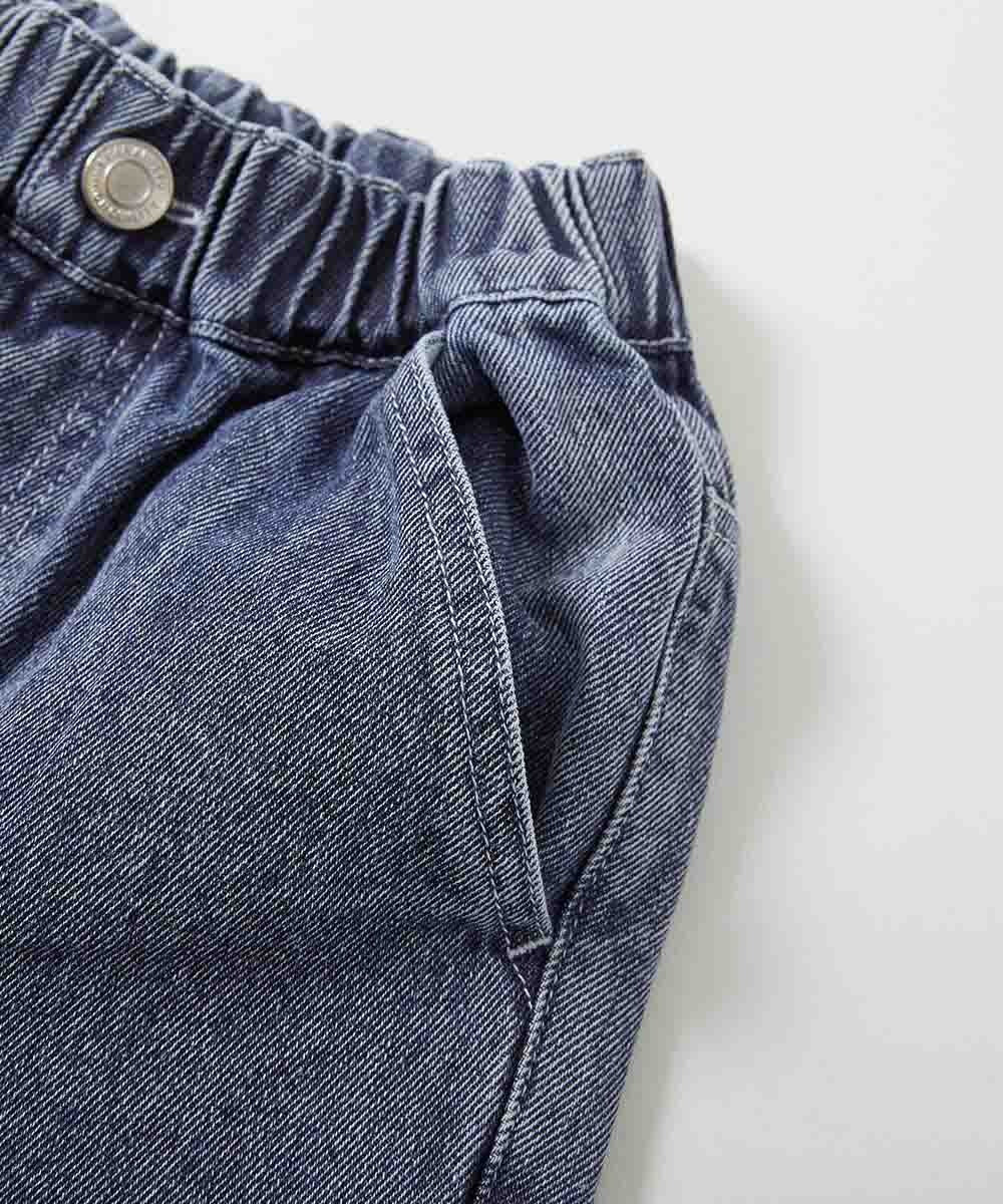 日本童裝 dev!rock 做舊直筒牛仔褲 100-160cm 男童款/女童款 PANTS 春季