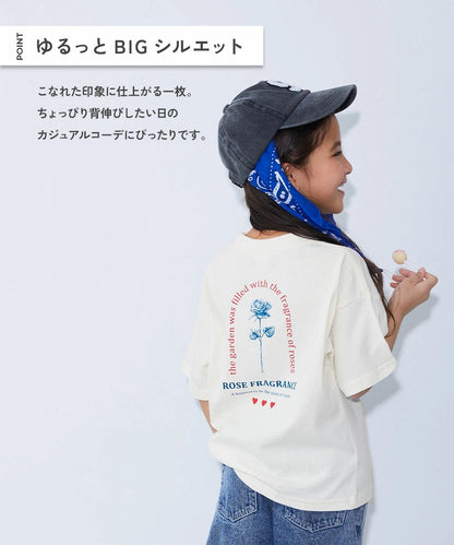 日本童裝 dev!rock 印花短袖上衣 90-160cm 女童款 夏季 TOPS