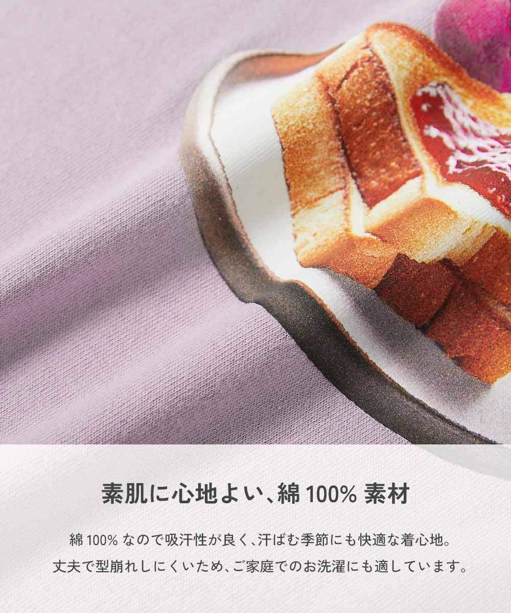 日本童裝 dev!rock 照片印花短袖上衣 100-160cm 女童款 TOPS 夏季