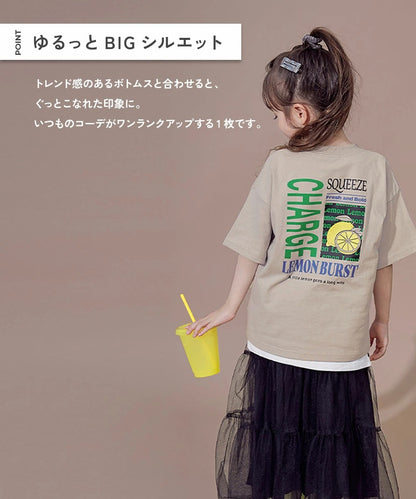 日本童裝 dev!rock 印花短袖上衣 90-160cm 男童款/女童款 TOPS 夏季