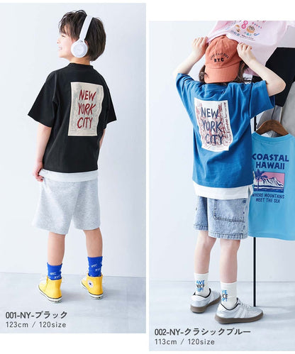 日本童裝 dev!rock 親子裝 印花短袖上衣 100-160cm 男童款/女童款 TOPS 夏季