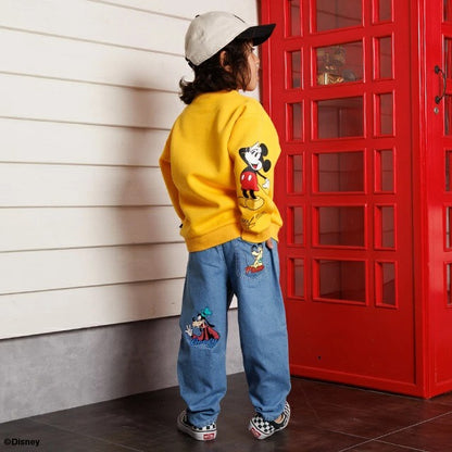 日本童裝 BDL x Disney 牛仔長褲 80-140cm 男童款 夏季 PANTS