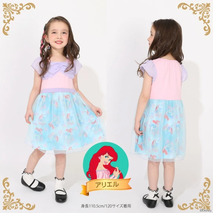 日本童裝 BDL x Disney Princess公主連身裙 90-130cm 女童款 夏季 DRESSES